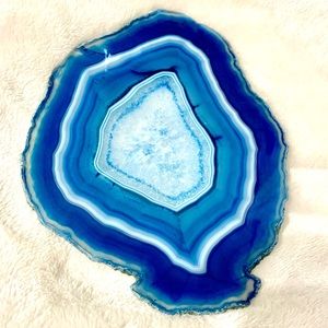 Blue Agate Slice/ Slab